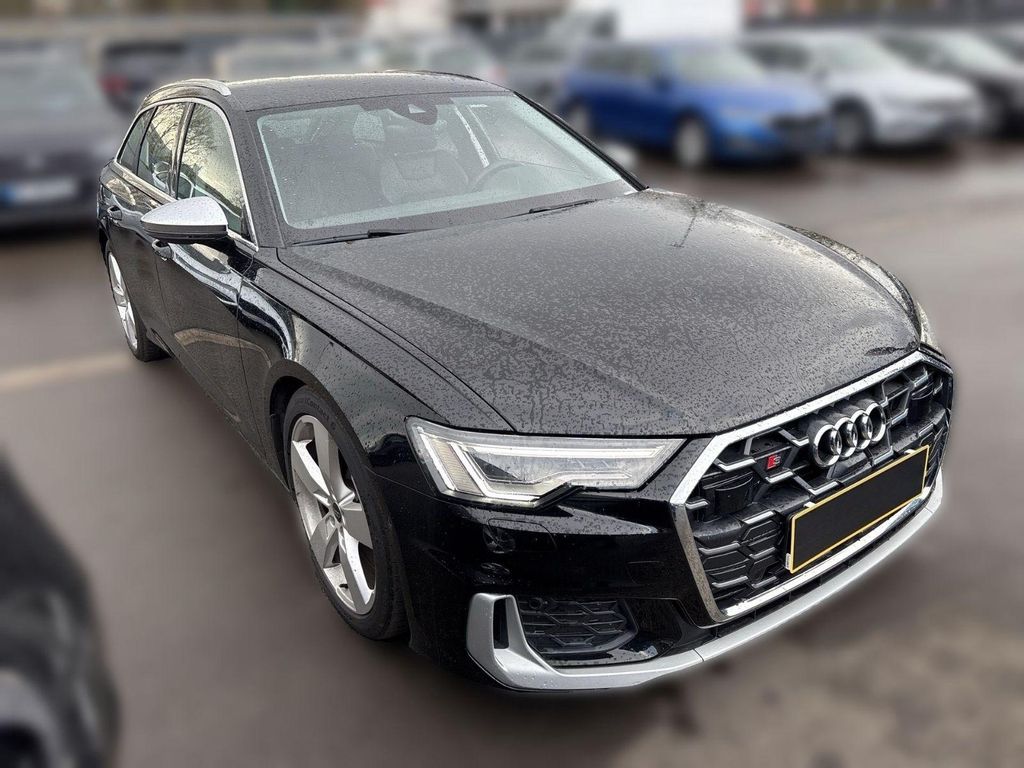 Audi S6 2023 г. Чёрный, пробег 19980 км