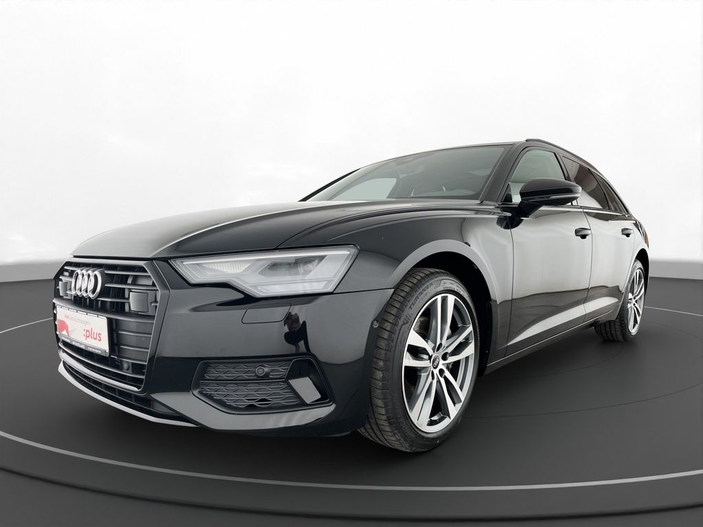 Audi A6 2021 г. Чёрный, пробег 58968 км