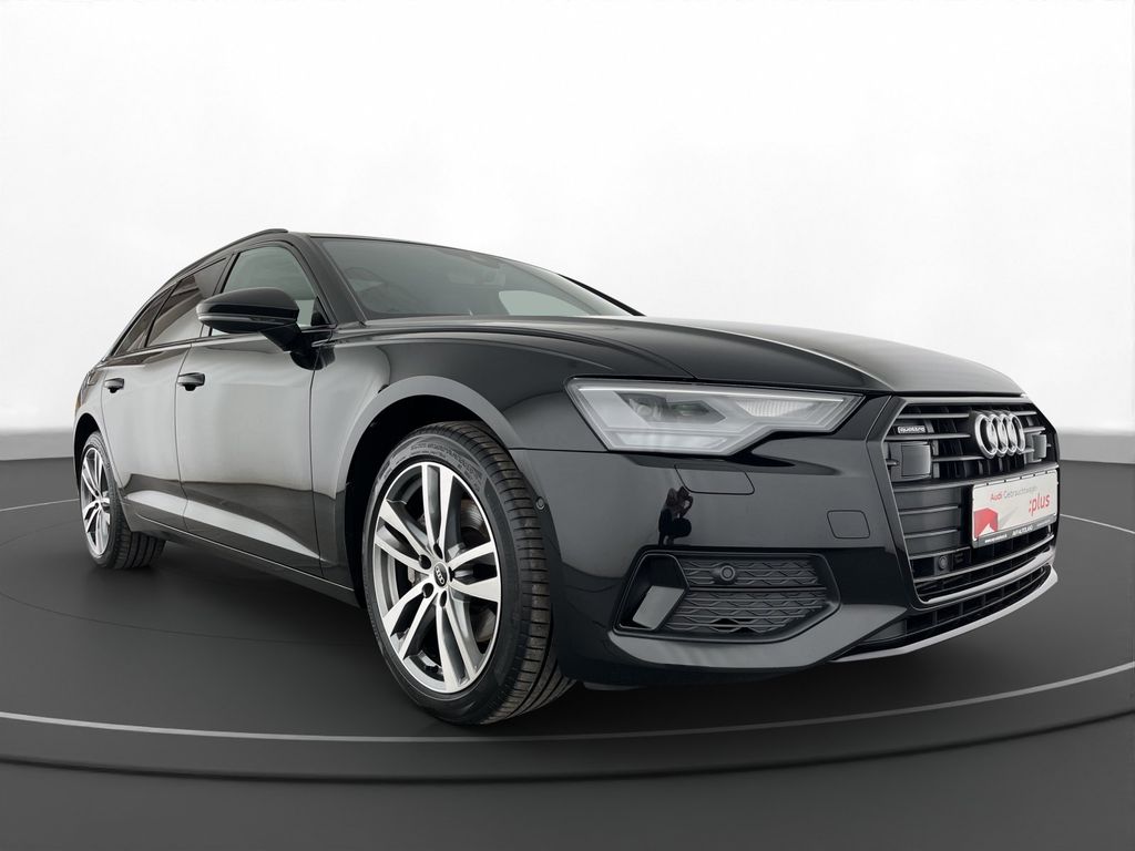 Audi A6 2021 г. Чёрный, пробег 58968 км