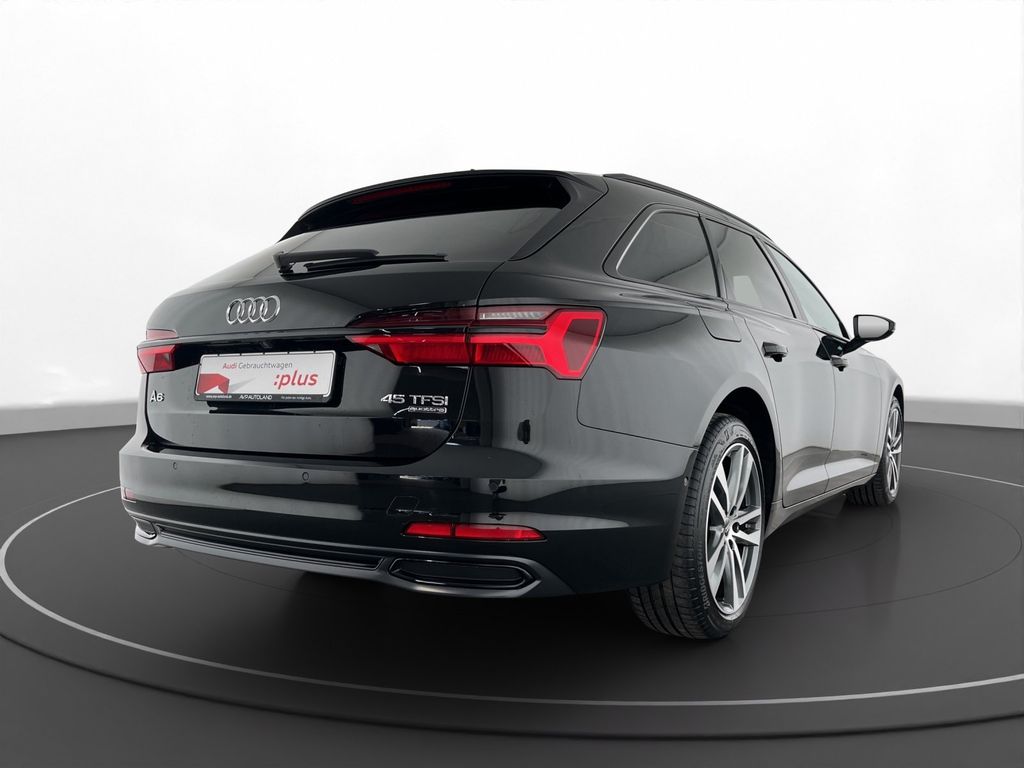 Audi A6 2021 г. Чёрный, пробег 58968 км
