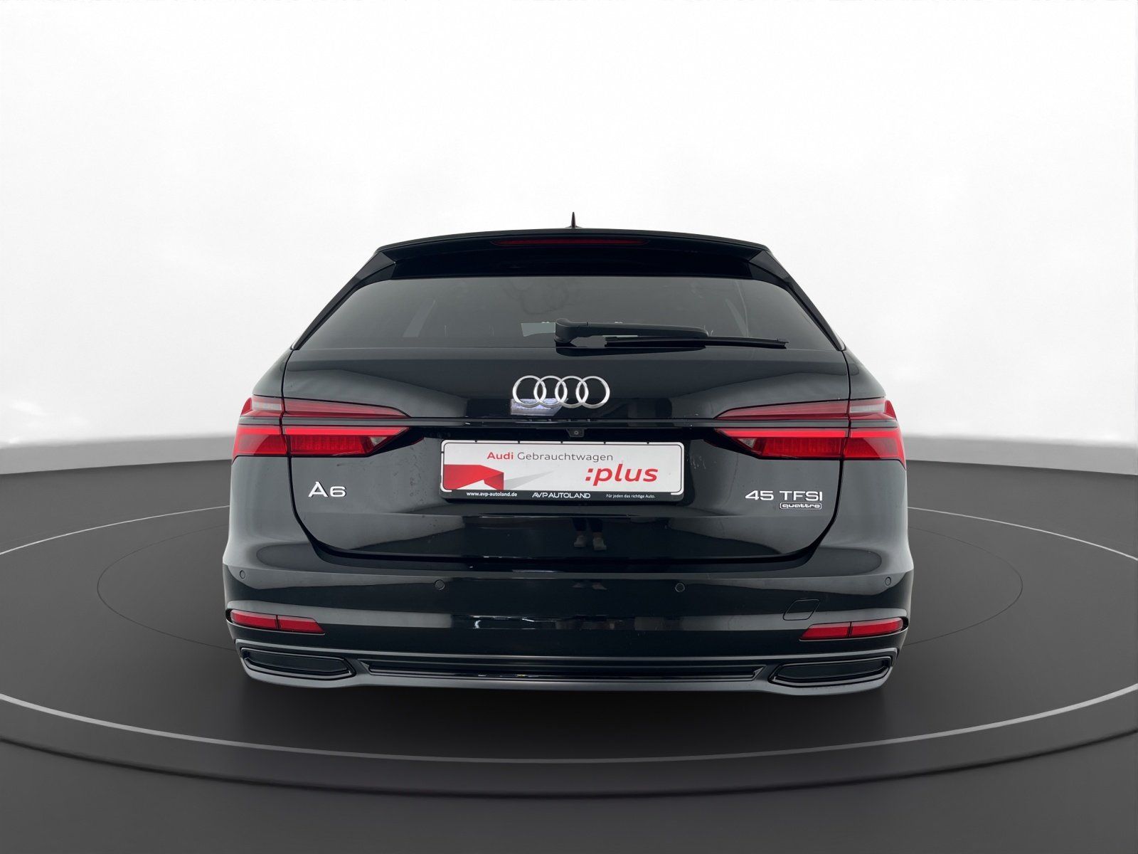 Audi A6 2021 г. Чёрный, пробег 58968 км