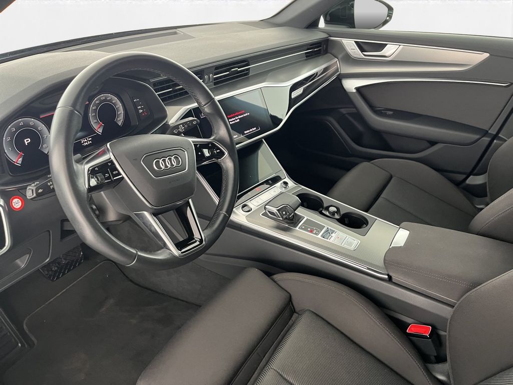 Audi A6 2021 г. Чёрный, пробег 58968 км
