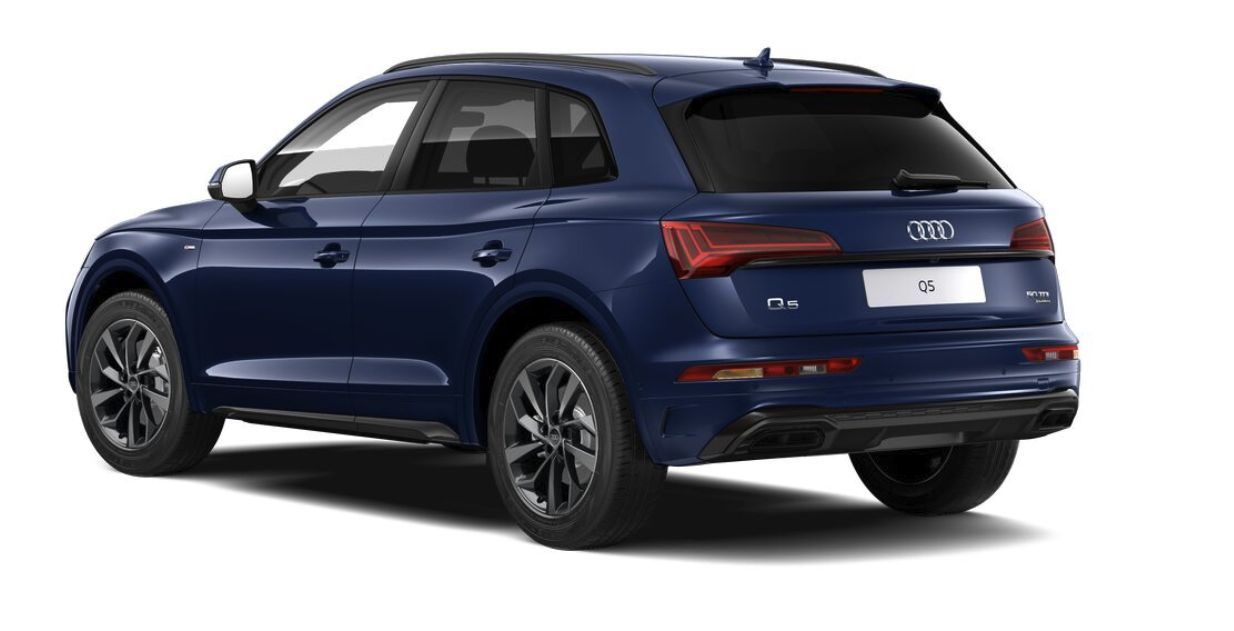 Audi Q5 2022 г. Синий, пробег 43990 км