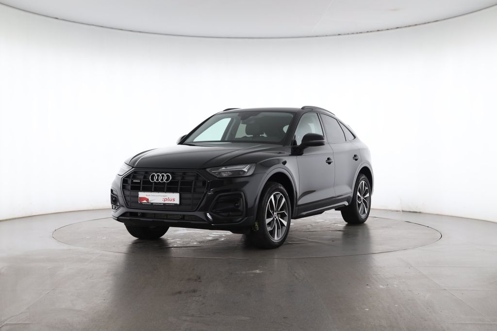 Audi Q5 2022 г. Чёрный, пробег 57249 км