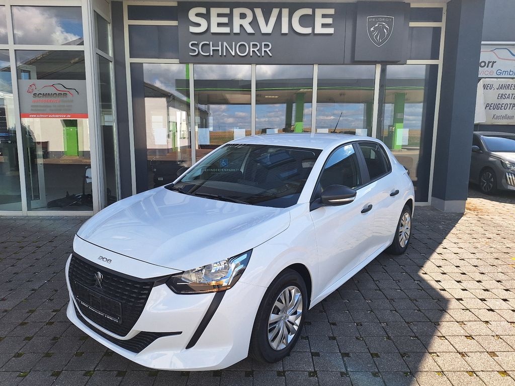 Peugeot 208 2022 г. Белый, пробег 55128 км