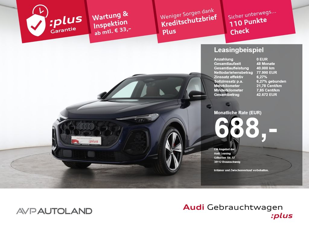 Audi SQ5 2025 г. Синий, пробег 18904 км