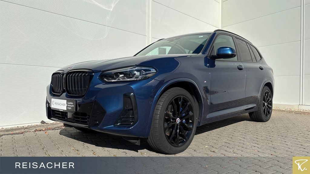 BMW X3 2023 г. Синий, пробег 44801 км