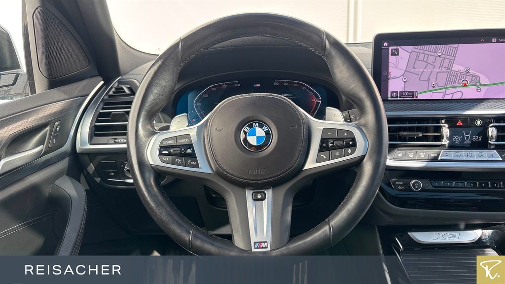BMW X3 2023 г. Синий, пробег 44801 км