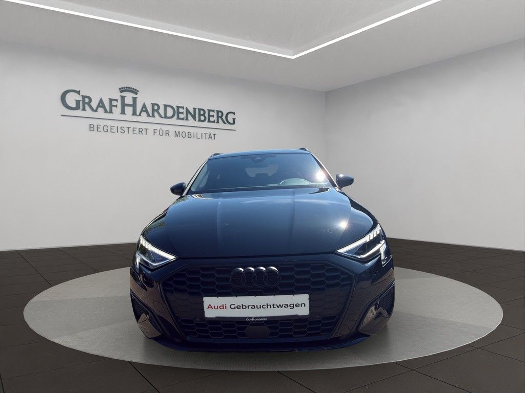 Audi A3 2024 г. Чёрный, пробег 23900 км