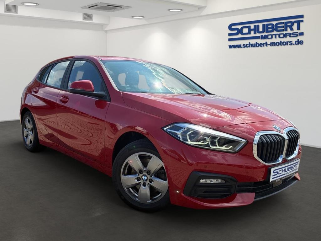 BMW 118 2023 г. Красный, пробег 47391 км