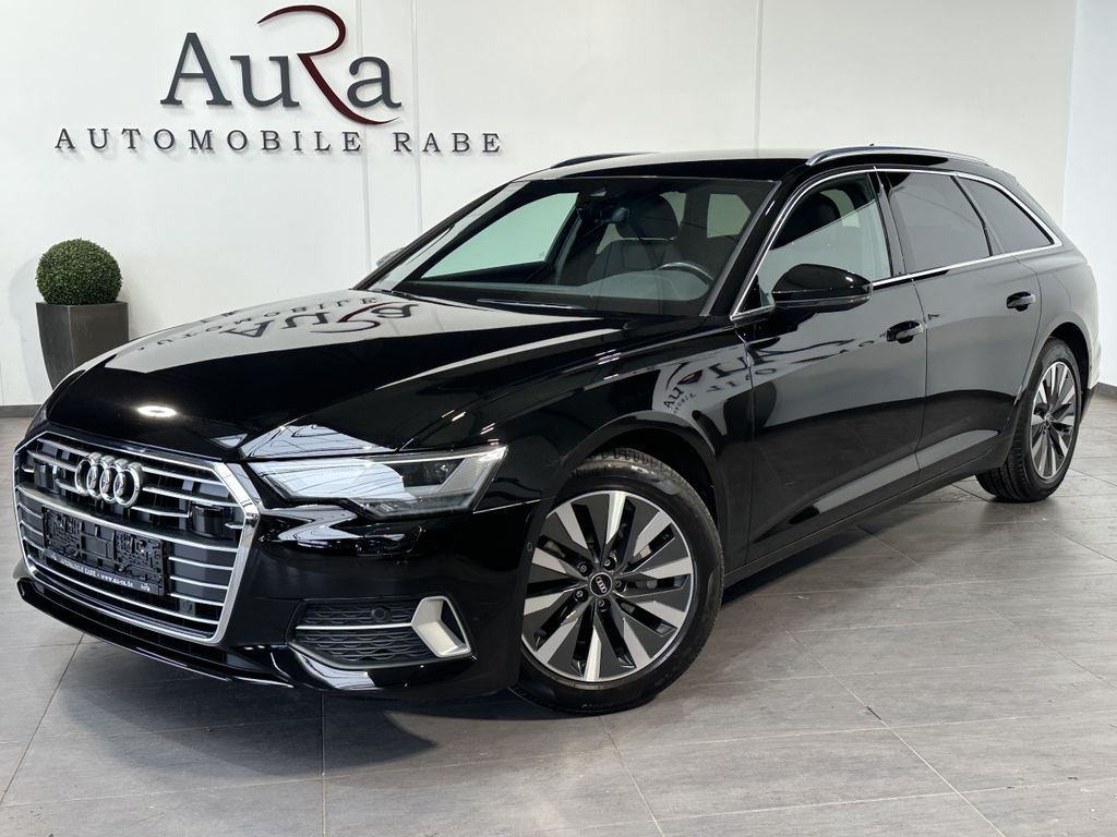 Audi A6 2022 г. Чёрный, пробег 59750 км