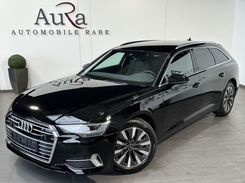 Audi A6 2022 г. Чёрный, пробег 59750 км