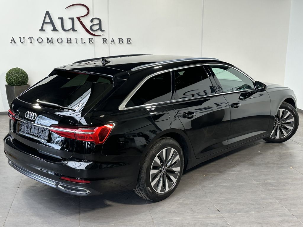 Audi A6 2022 г. Чёрный, пробег 59750 км