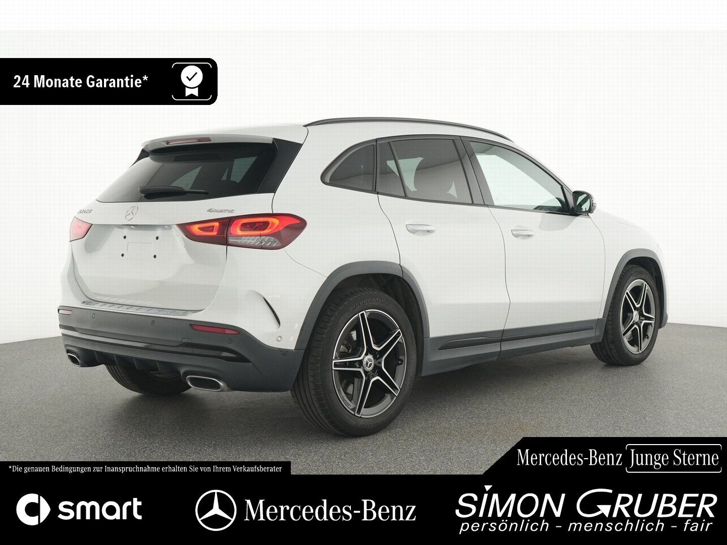 Mercedes-Benz GLA 250 2022 г. Белый, пробег 27666 км
