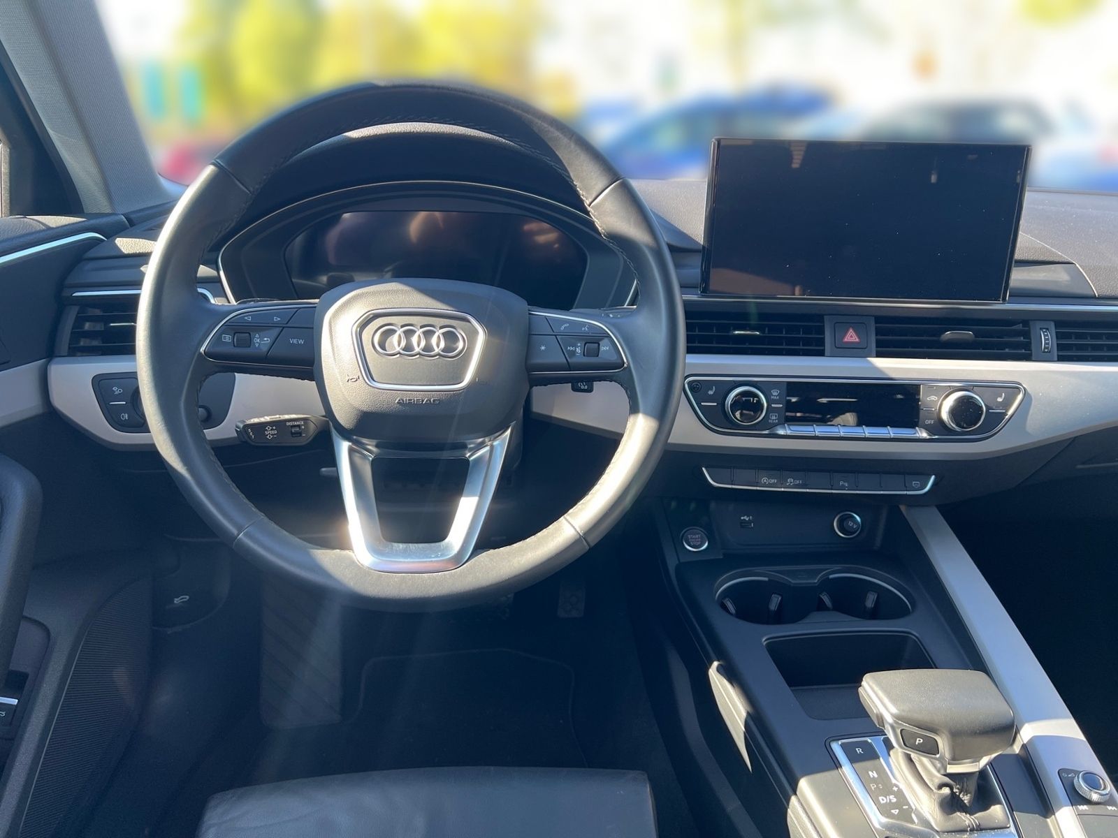Audi A4 2023 г. Чёрный, пробег 52922 км