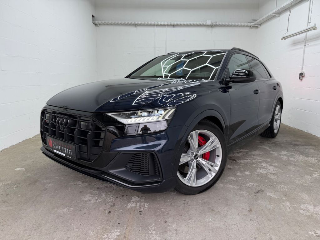 Audi SQ8 2023 г. Синий, пробег 28000 км