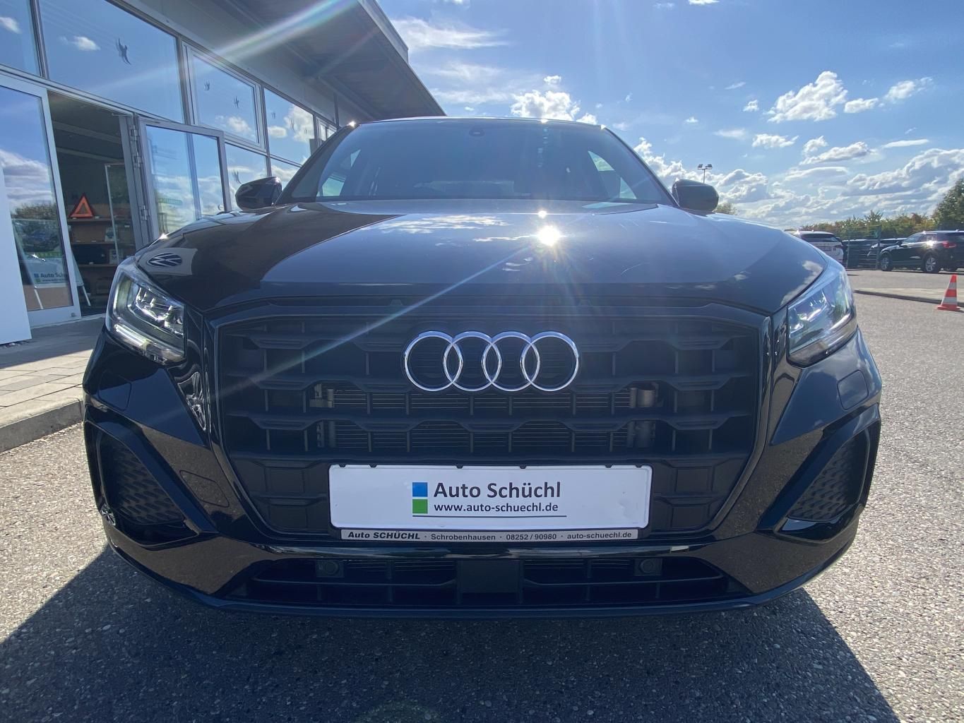 Audi Q2 2023 г. Чёрный, пробег 44695 км