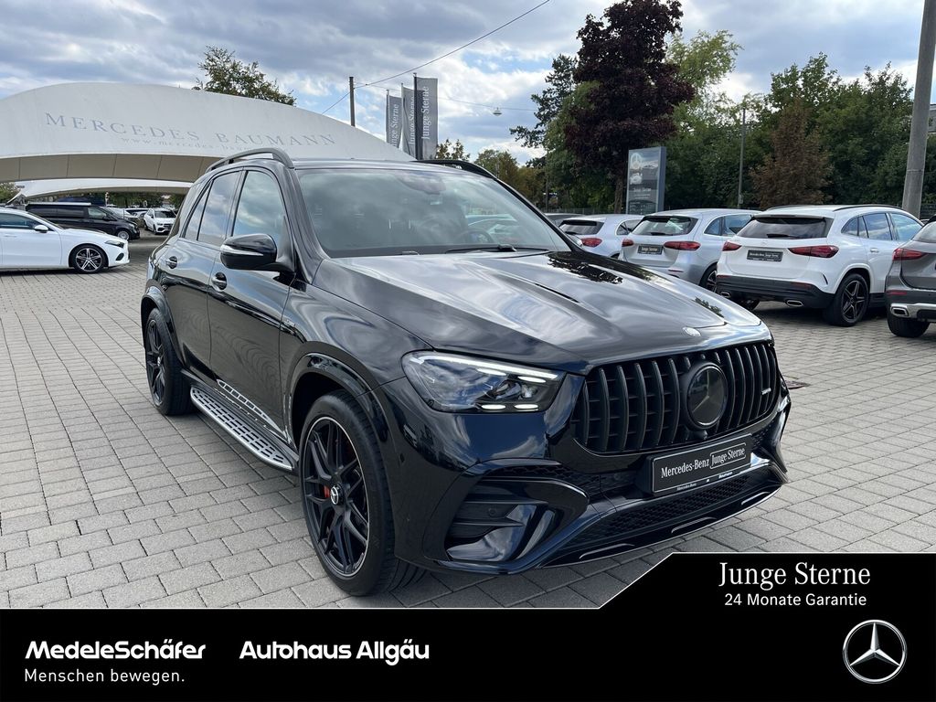 Mercedes-Benz GLE 53 AMG 2024 г. Чёрный, пробег 36926 км