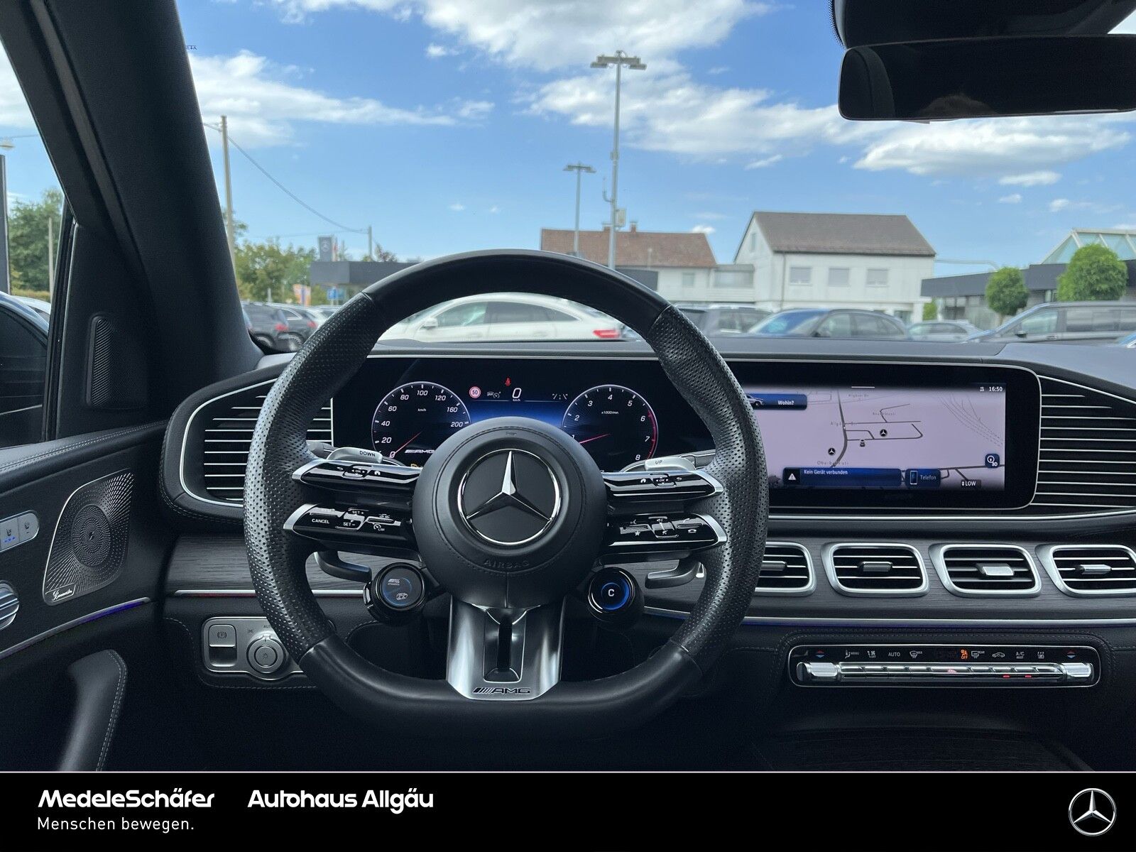 Mercedes-Benz GLE 53 AMG 2024 г. Чёрный, пробег 36926 км