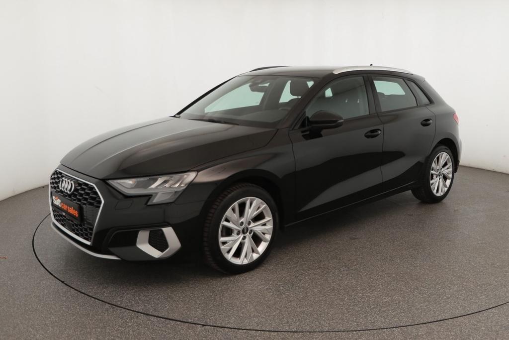 Audi A3 2022 г. Чёрный, пробег 42041 км