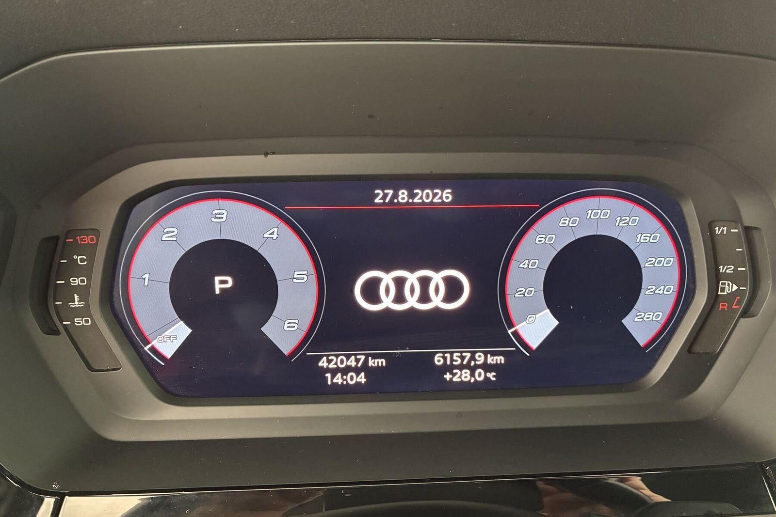 Audi A3 2022 г. Чёрный, пробег 42041 км