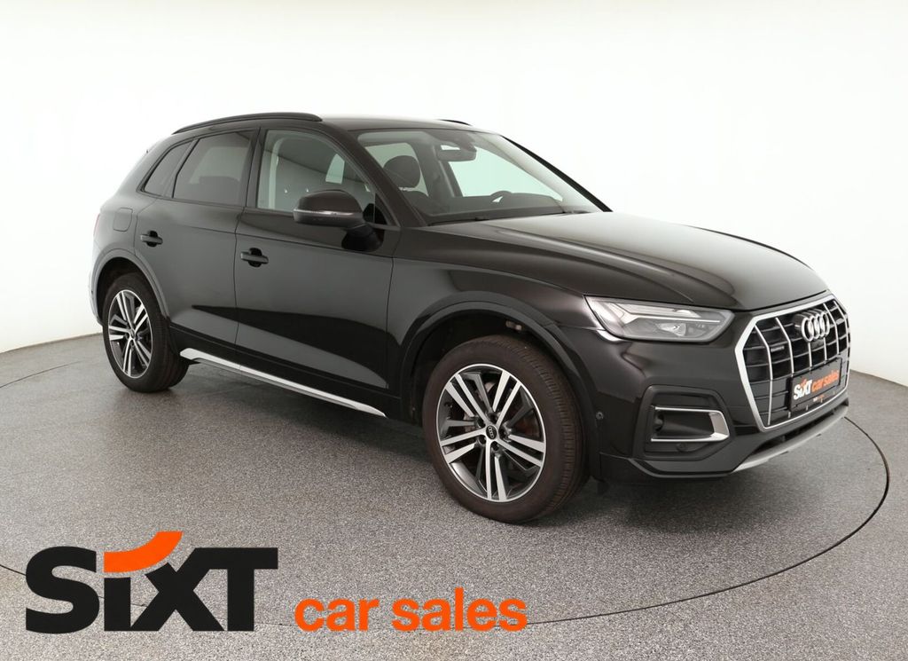Audi Q5 2023 г. Чёрный, пробег 49290 км
