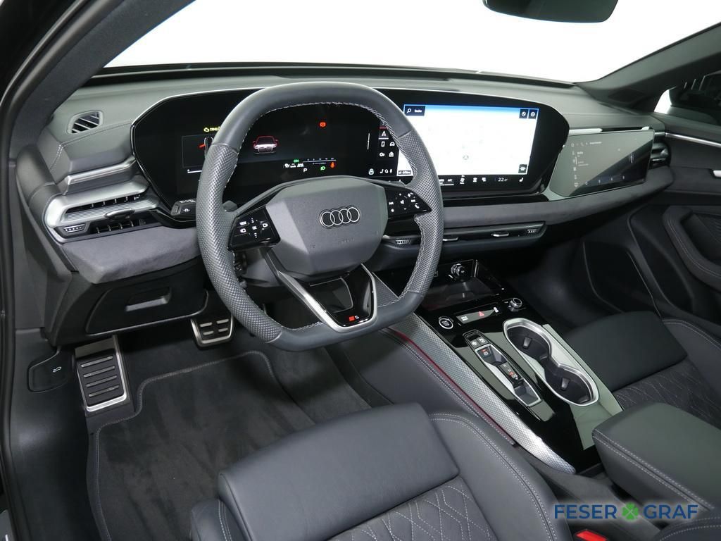 Audi A6 2025 г. Чёрный, пробег 11828 км