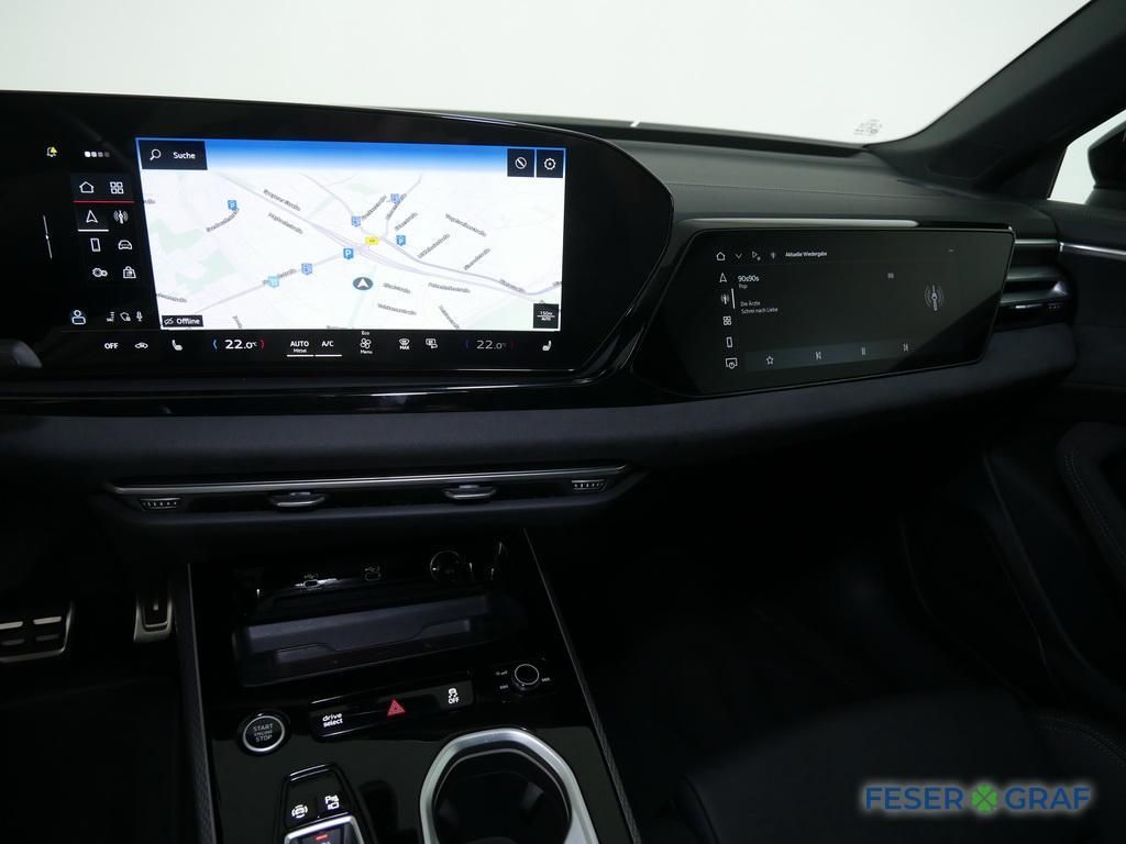Audi A6 2025 г. Чёрный, пробег 11828 км