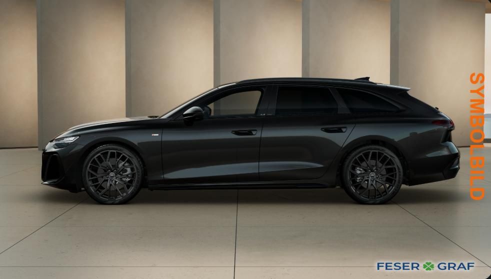 Audi A6 2025 г. Чёрный, пробег 19999 км