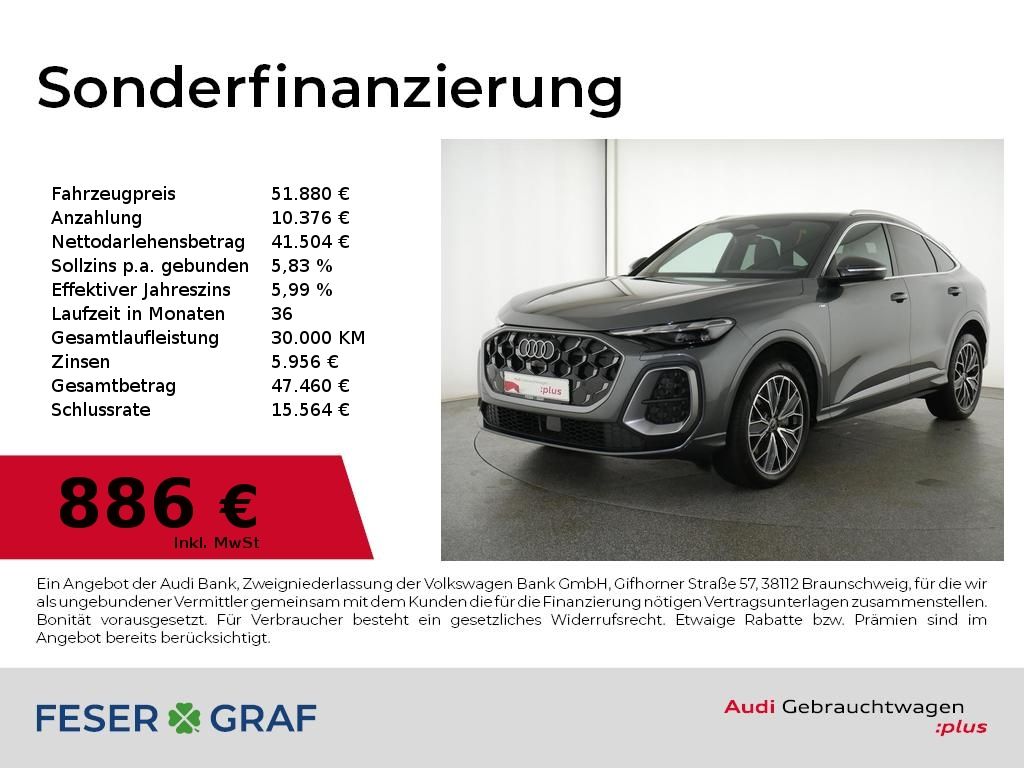 Audi Q5 2025 г. Серый, пробег 9181 км