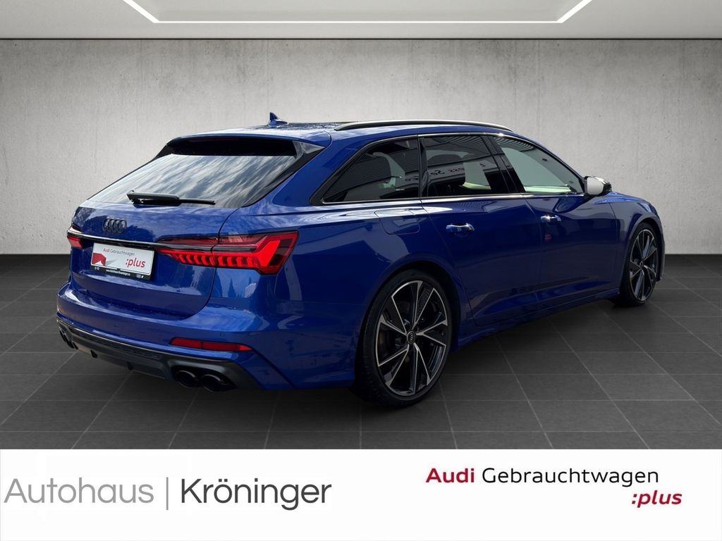 Audi S6 2023 г. Синий, пробег 58526 км