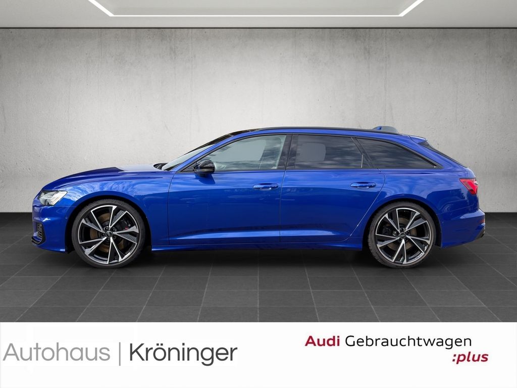 Audi S6 2023 г. Синий, пробег 58526 км