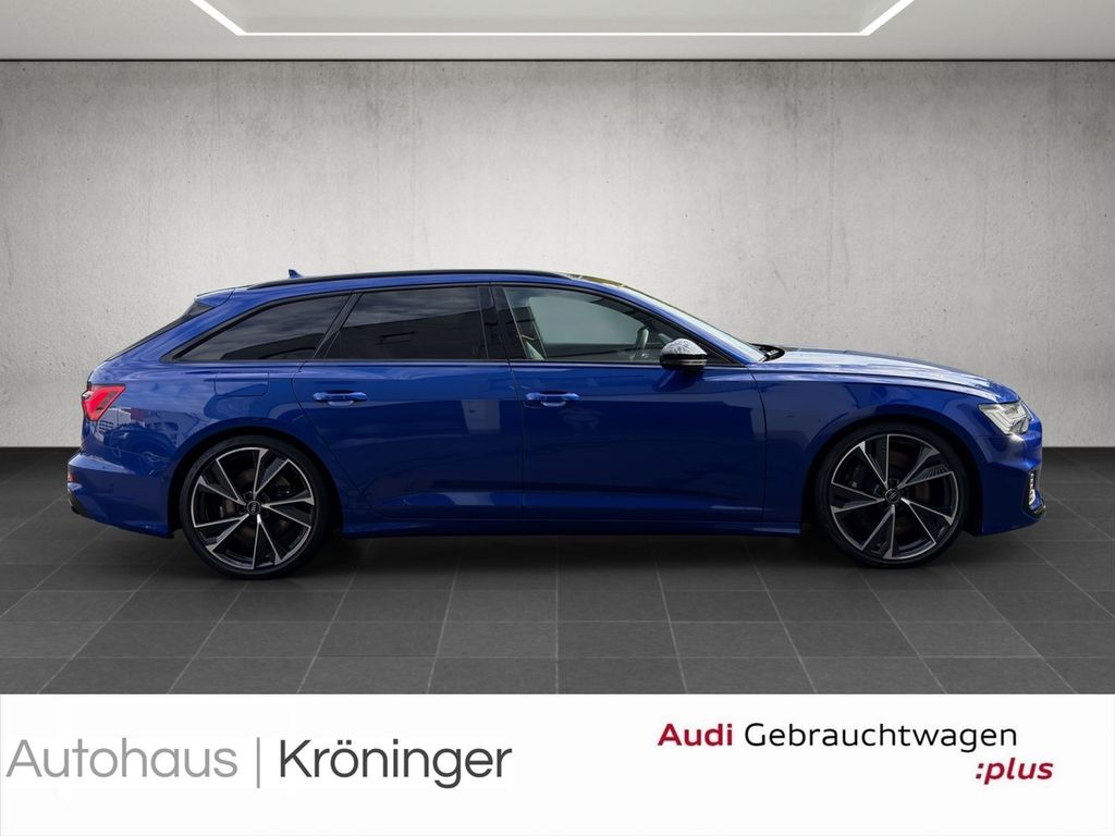 Audi S6 2023 г. Синий, пробег 58526 км