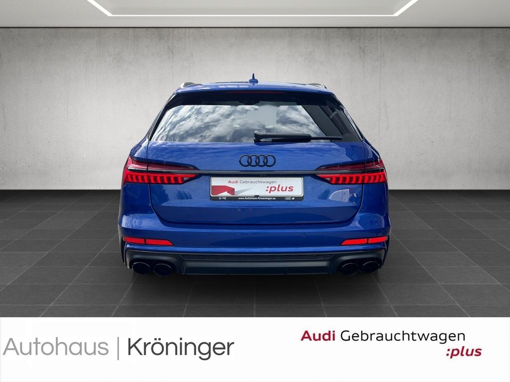 Audi S6 2023 г. Синий, пробег 58526 км