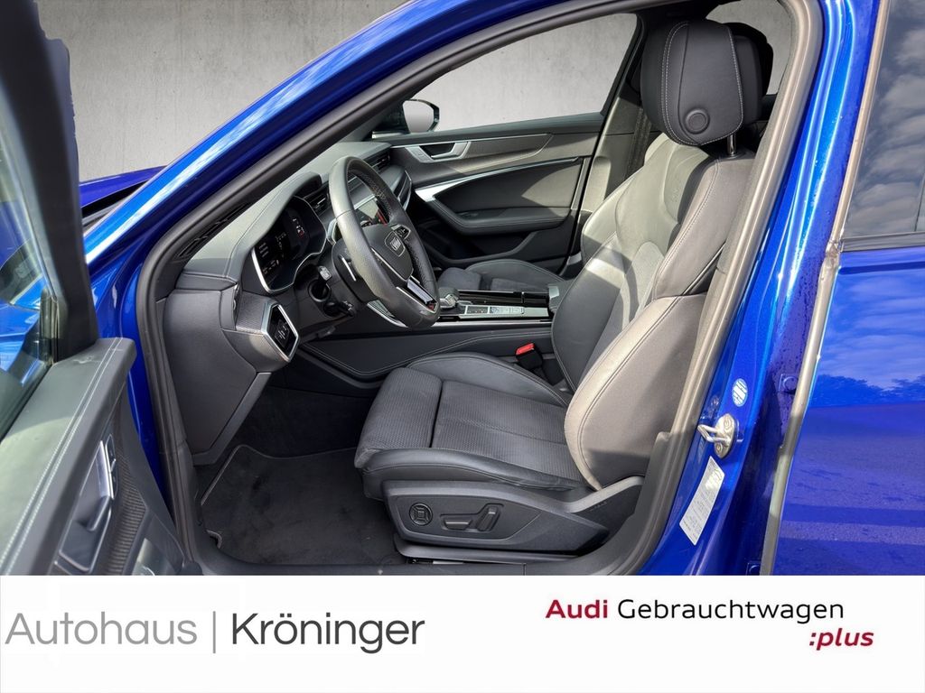 Audi S6 2023 г. Синий, пробег 58526 км
