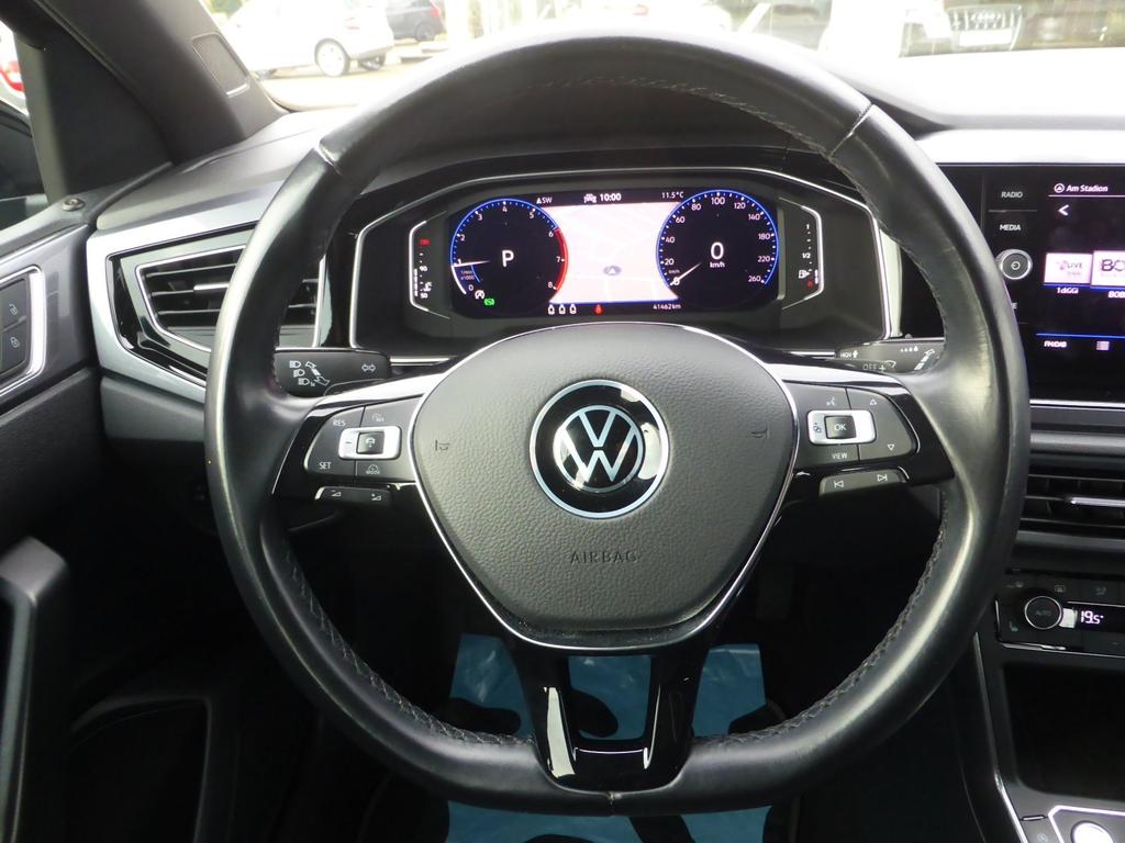 Volkswagen Polo 2021 г. Чёрный, пробег 41452 км