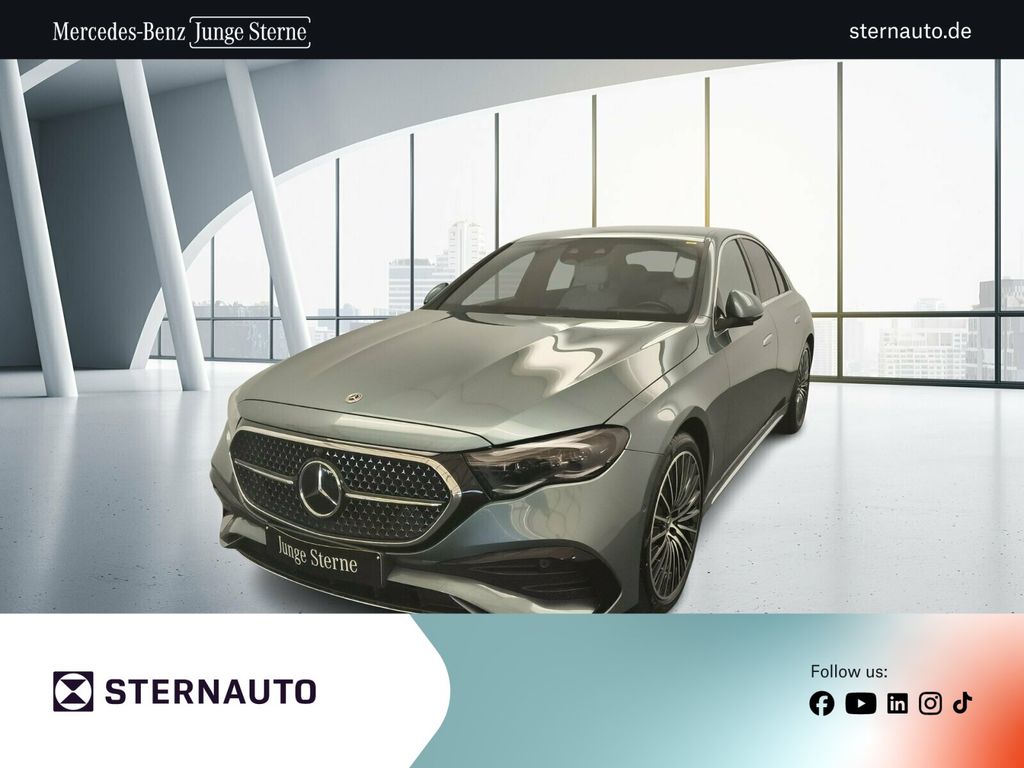 Mercedes-Benz E 220 2023 г. Серебристый, пробег 16200 км