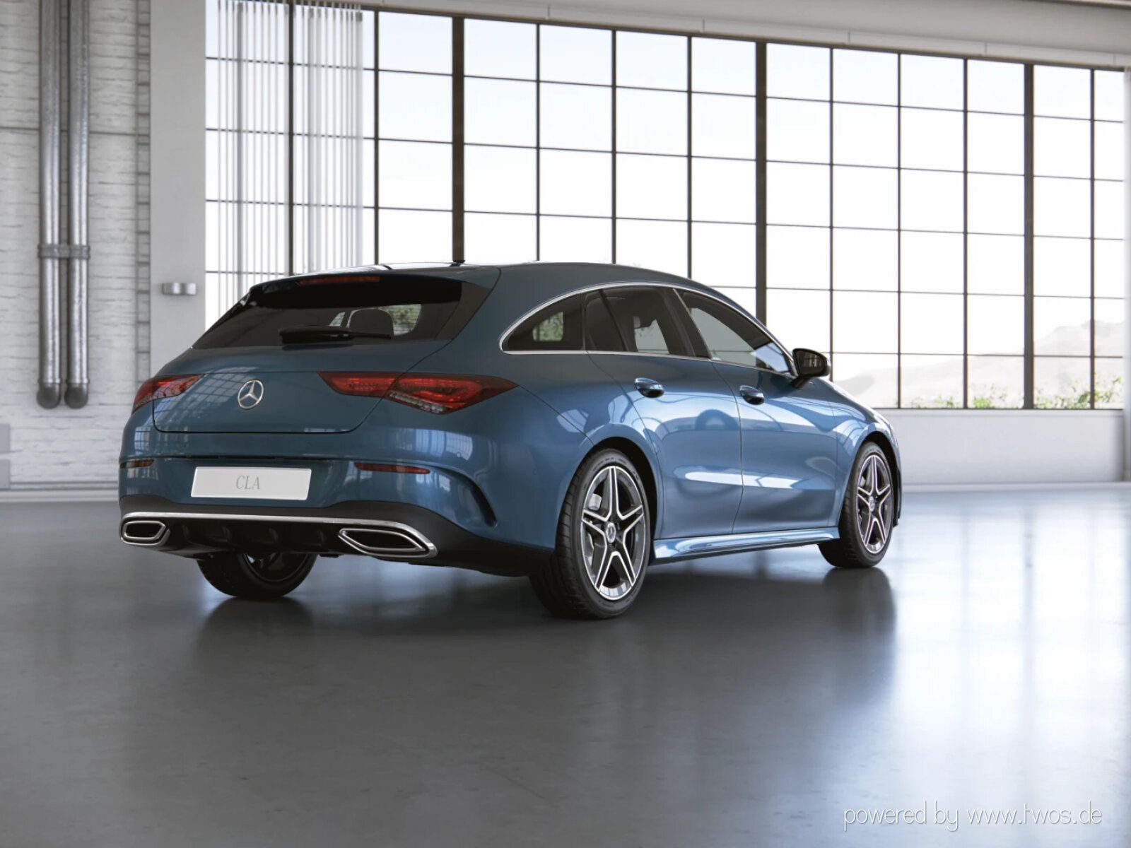 Mercedes-Benz CLA 200 SHOOTING BRAKE 2023 г. Синий, пробег 54600 км