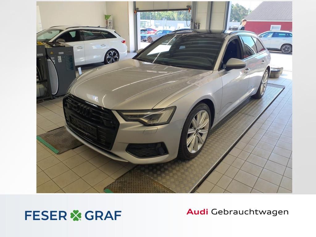 Audi A6 2023 г. Серебристый, пробег 29200 км