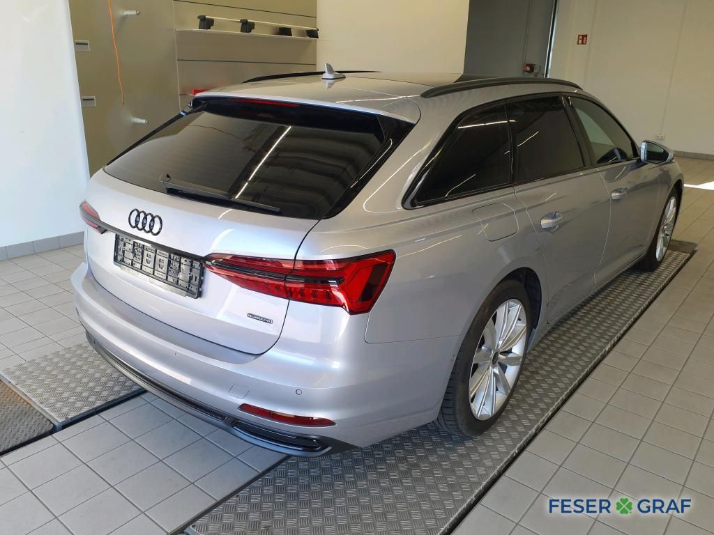 Audi A6 2023 г. Серебристый, пробег 29200 км