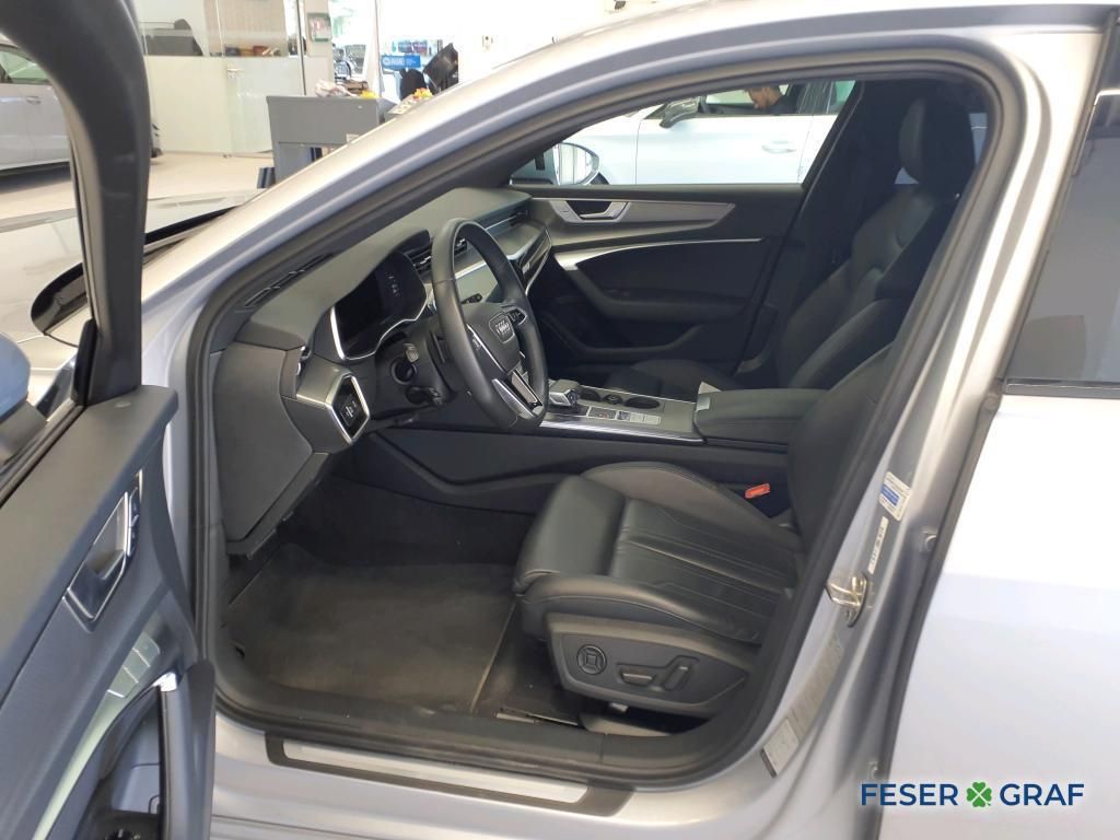 Audi A6 2023 г. Серебристый, пробег 29200 км