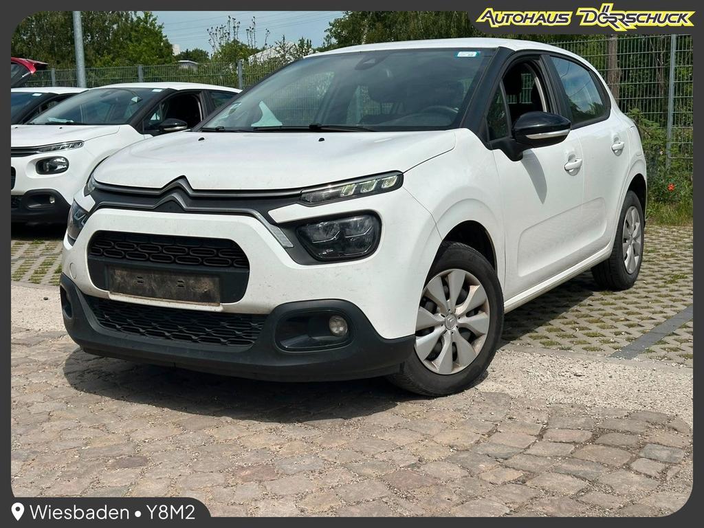 Citroen C3 2021 г. Белый, пробег 56600 км