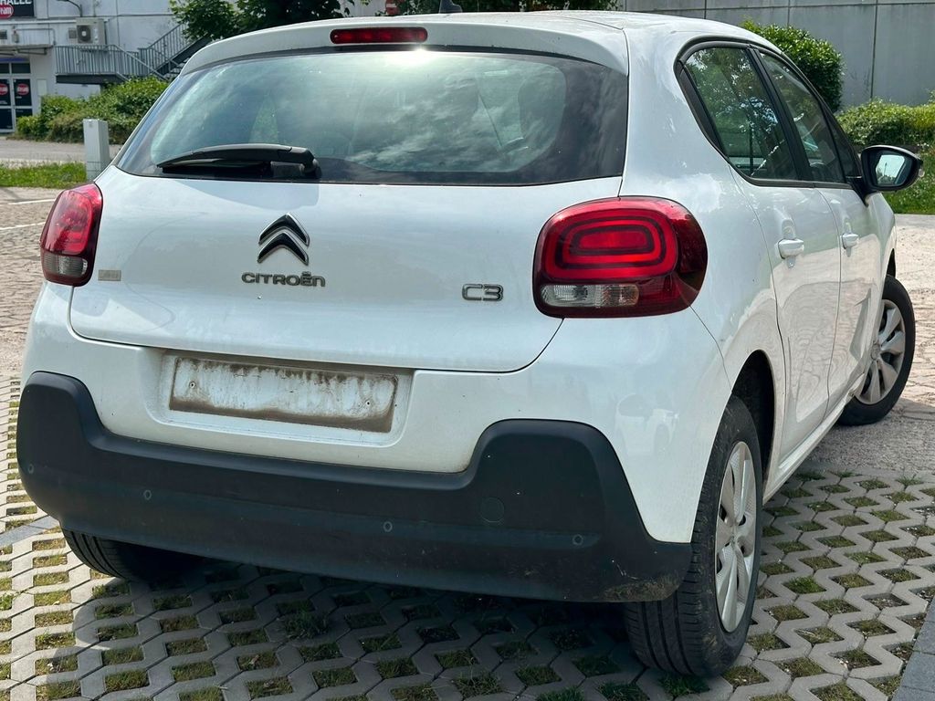 Citroen C3 2021 г. Белый, пробег 56600 км