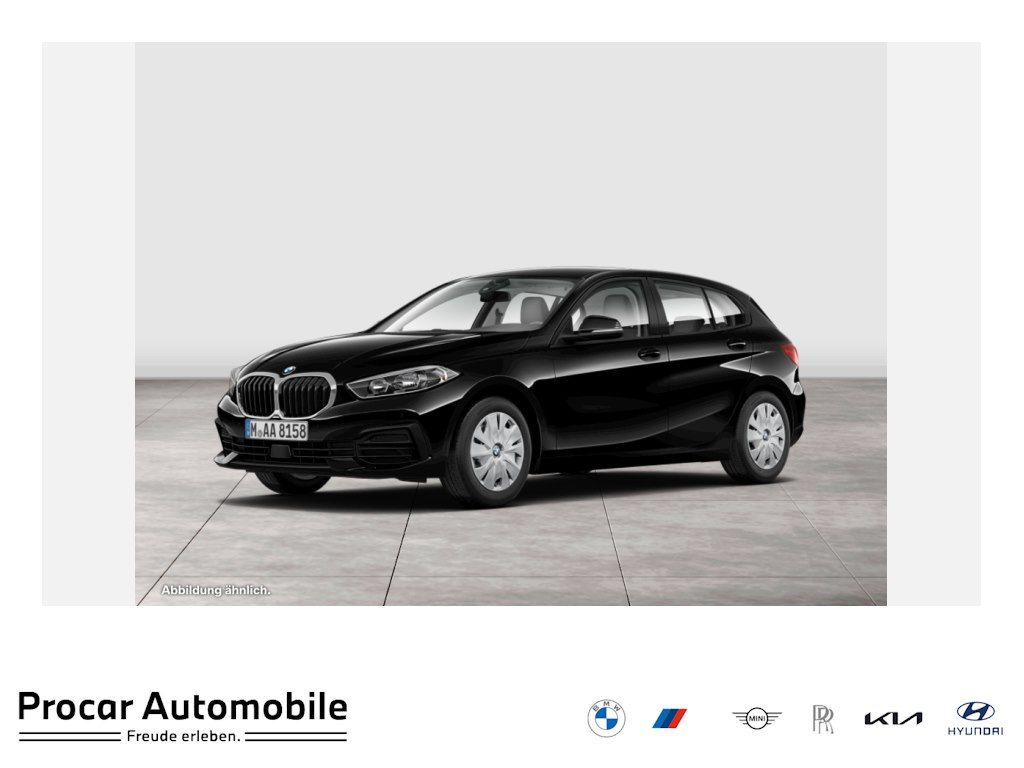 BMW 116 2023 г. Чёрный, пробег 39226 км