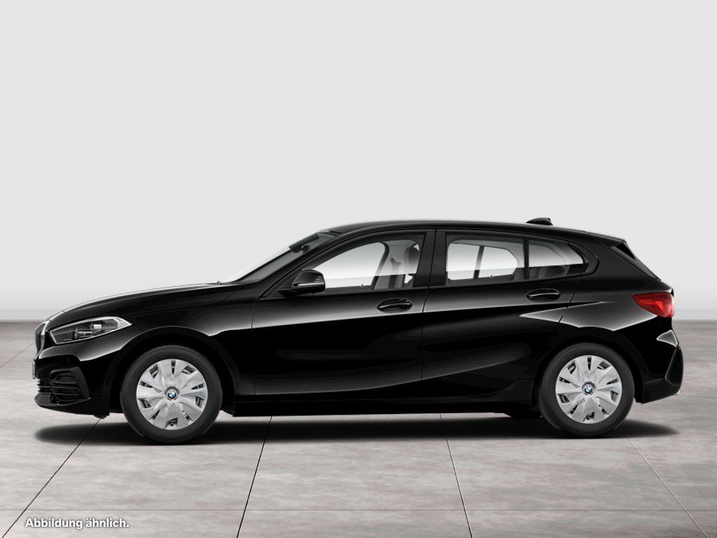 BMW 116 2023 г. Чёрный, пробег 39226 км