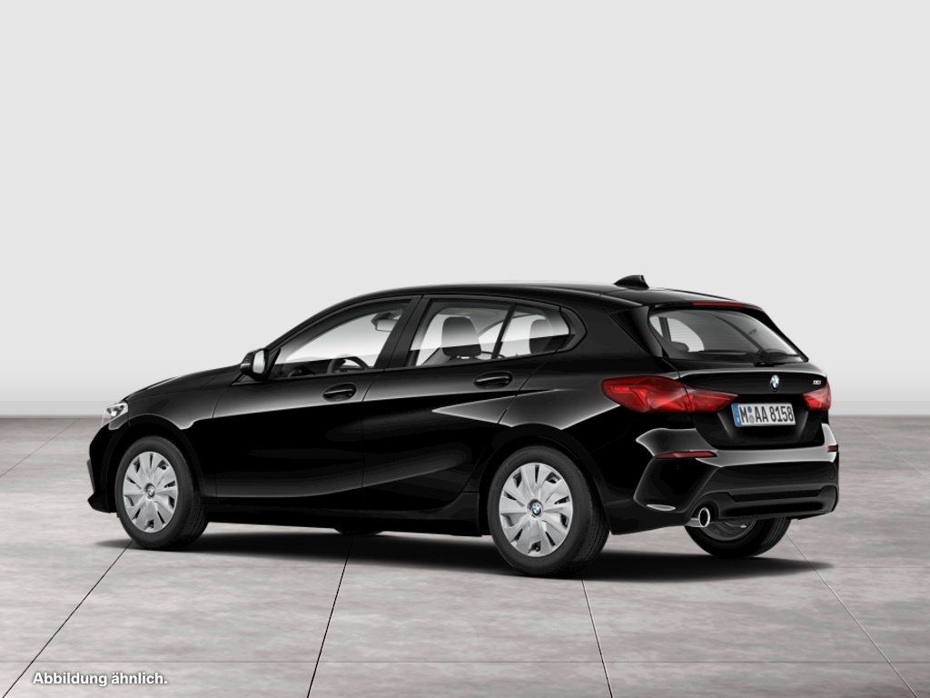 BMW 116 2023 г. Чёрный, пробег 39226 км