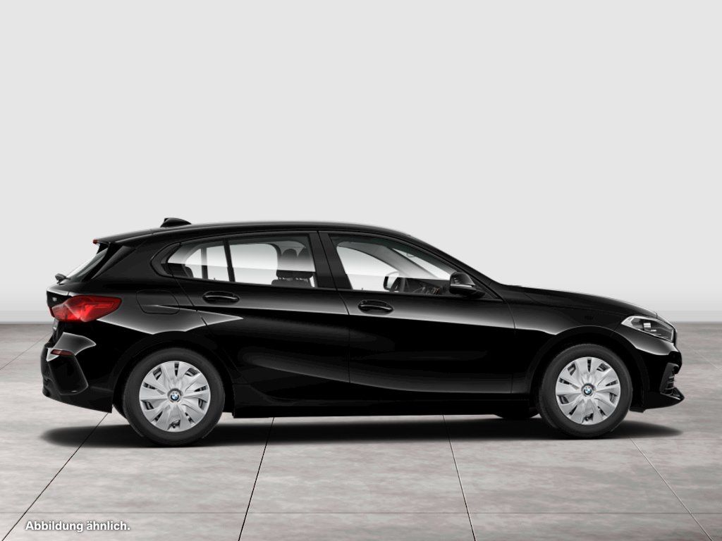 BMW 116 2023 г. Чёрный, пробег 39226 км