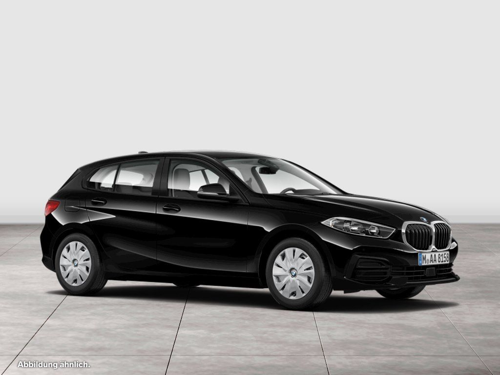 BMW 116 2023 г. Чёрный, пробег 39226 км