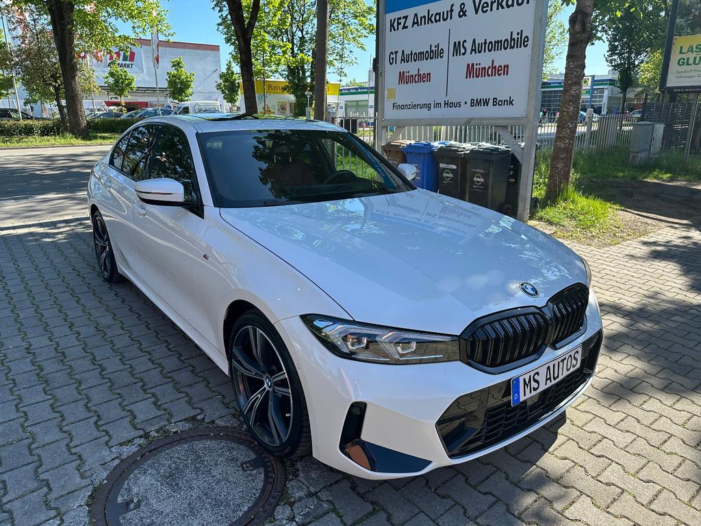 BMW 320 2024 г. Белый, пробег 35000 км