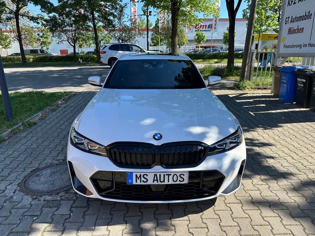 BMW 320 2024 г. Белый, пробег 35000 км